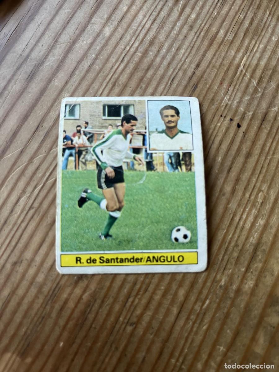 Figurine di Calcio: CROMO SIN PEGAR NUNCA PEGADO LIGA ESTE 81 82 1981 1982 ULTIMOS FICHAJES # 14 RACING SANTANDER ANGULO