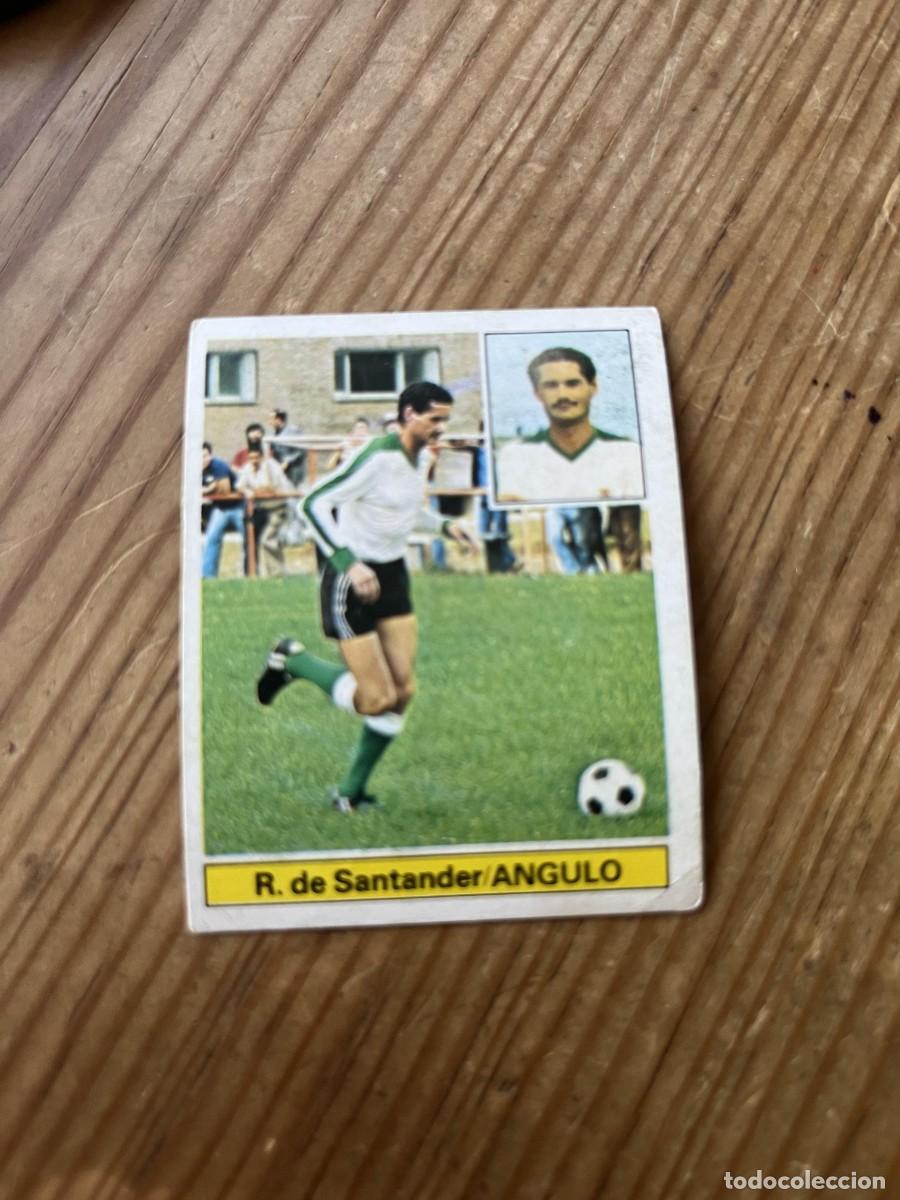 Cartes &agrave; collectionner de Football: CROMO DESPEGADO LIGA ESTE 81 82 1981 1982 ULTIMOS FICHAJES # 14 RACING SANTANDER ANGULO