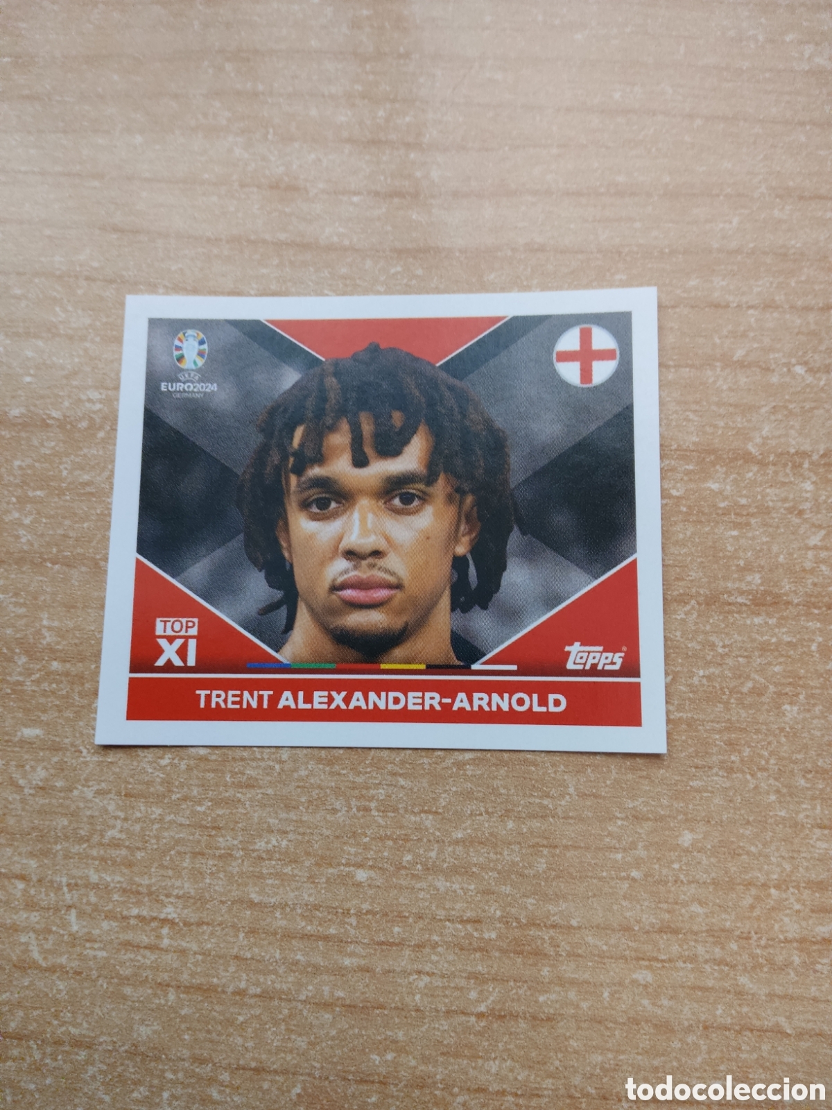 Cromos de f&uacute;tbol: TOP2 ALEXANDER ARNOLD INGLATERRA EURO 2024 TOPPS