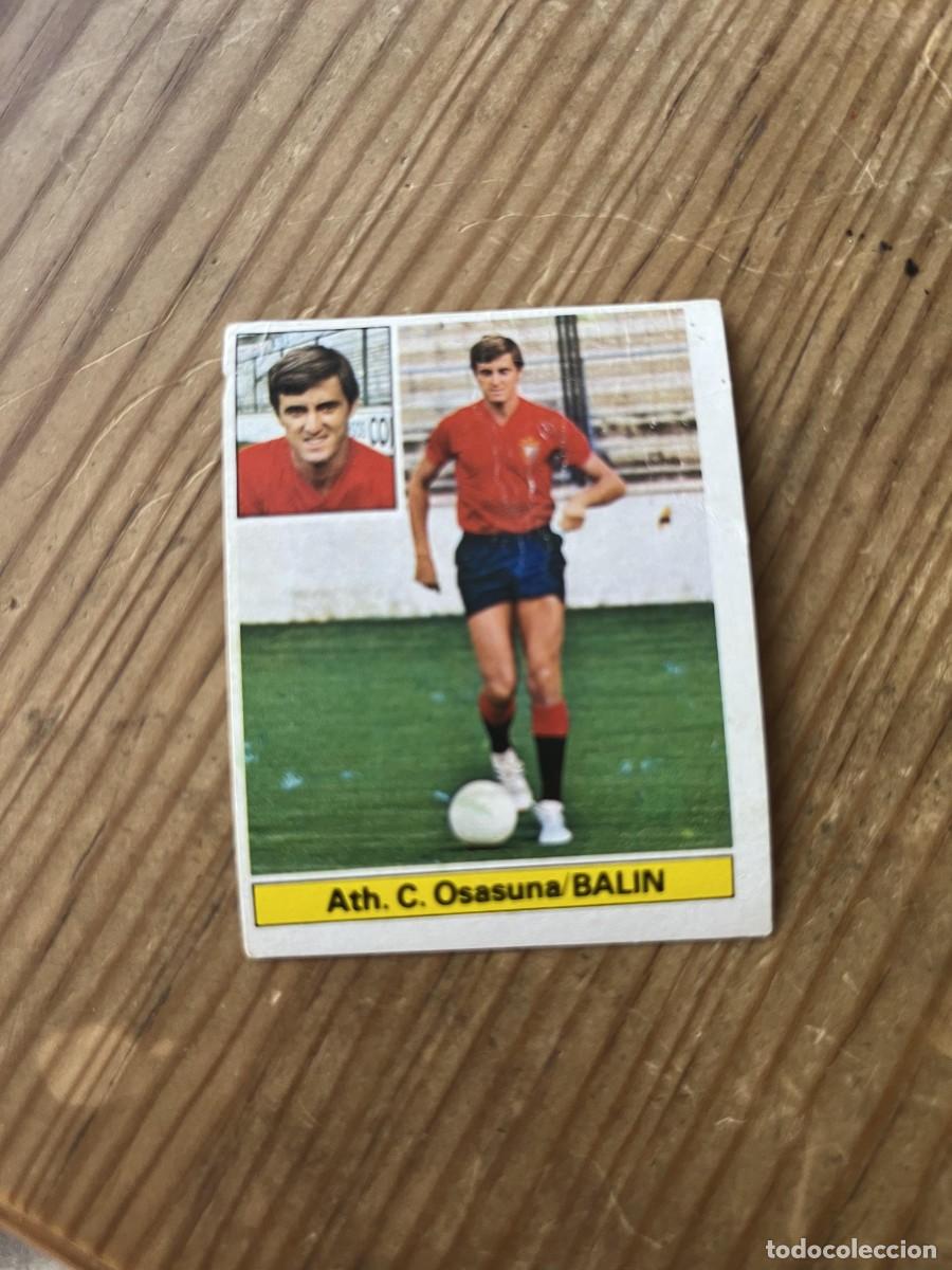Figurine di Calcio: CROMO DESPEGADO ALBUM LIGA ESTE 81 82 1981 1982 ULTIMOS FICHAJES # 22 OSASUNA BALIN