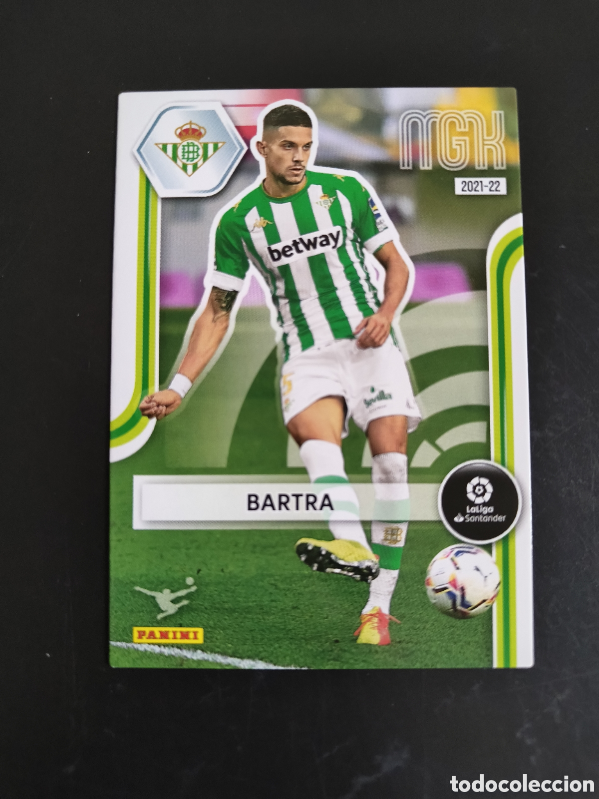 Cromos de f&uacute;tbol: Megacracks 2021/22 79 Bartra Betis