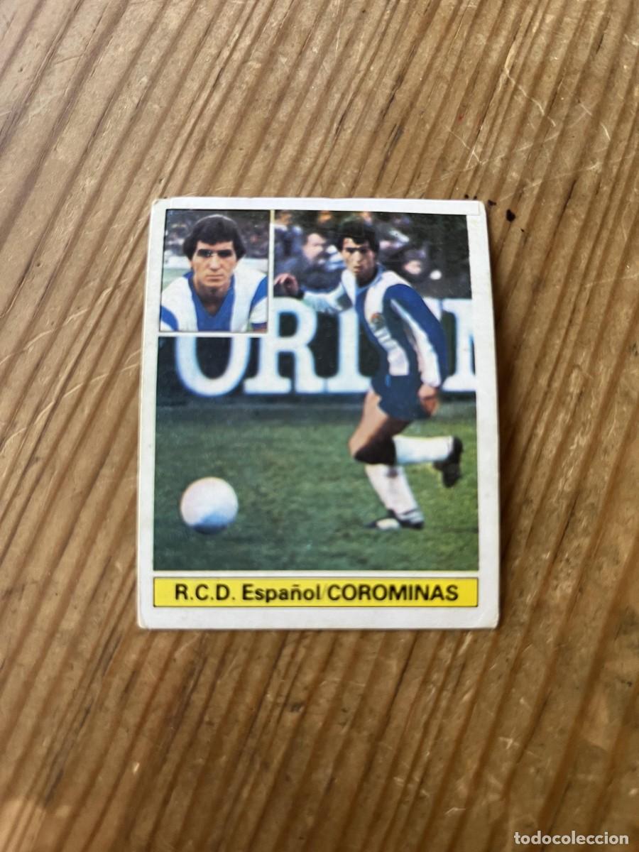 Cromos de f&uacute;tbol: CROMO SIN PEGAR NUNCA PEGADO LIGA ESTE 81 82 1981 1982 ULTIMOS FICHAJES 5 ESPANYOL ESPA&Ntilde;OL COROMINAS