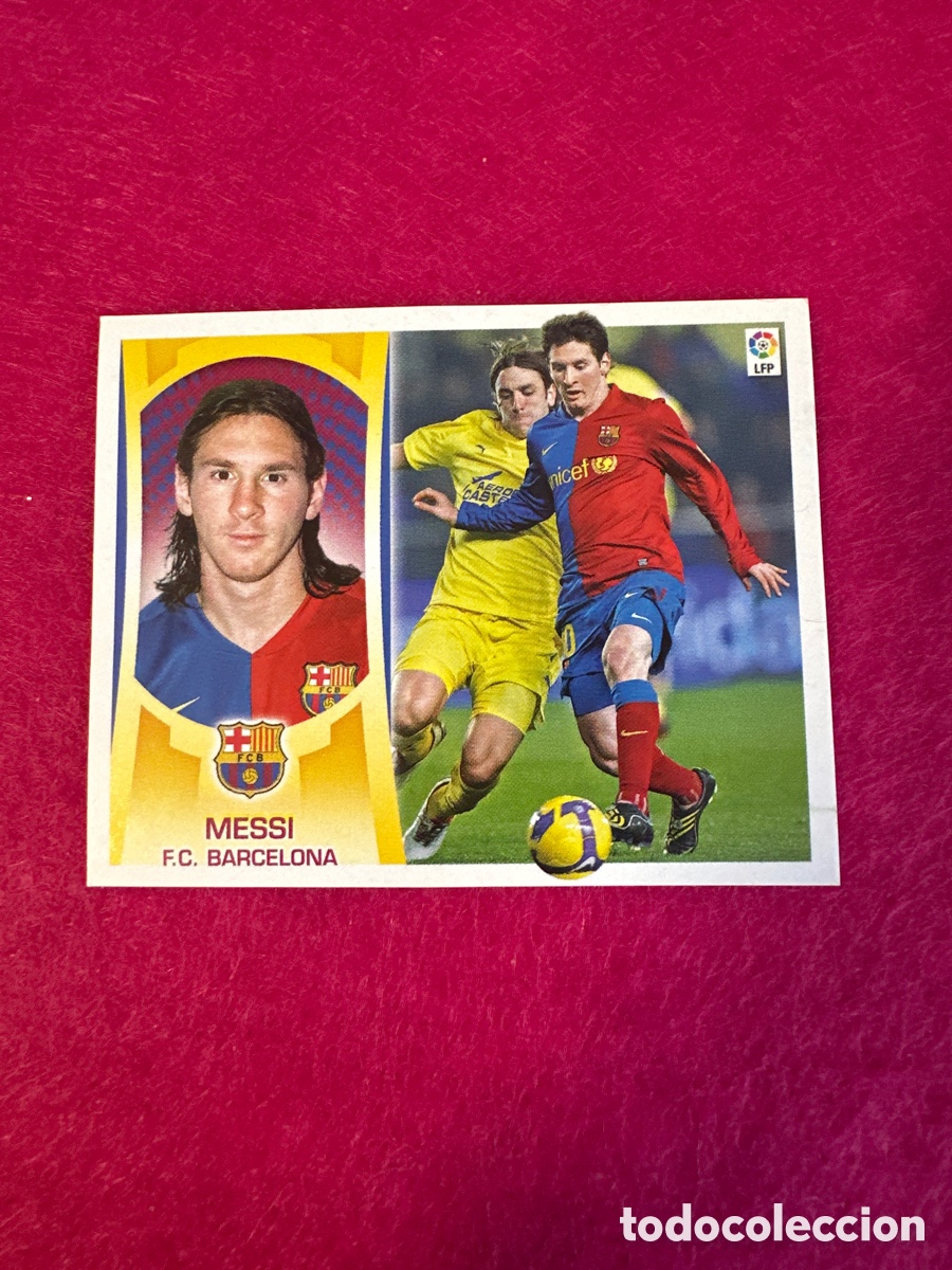 Cromos de f&uacute;tbol: MESSI (F.C.BARCELONA)N&ordm; 15 LIGA ESTE 2009-2010 09 10 NUNCA PEGADO