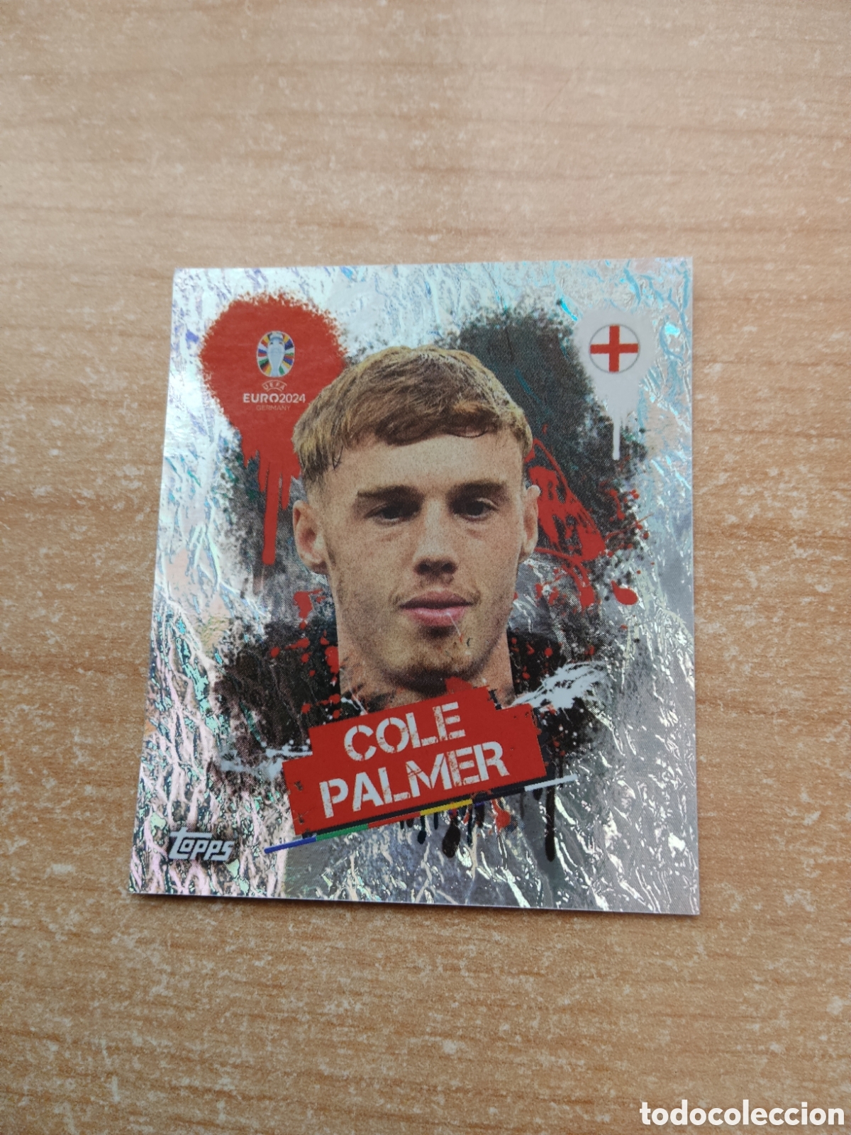 Cromos de f&uacute;tbol: 3 COLE PALMER INGLATERRA EURO 2024 TOPPS