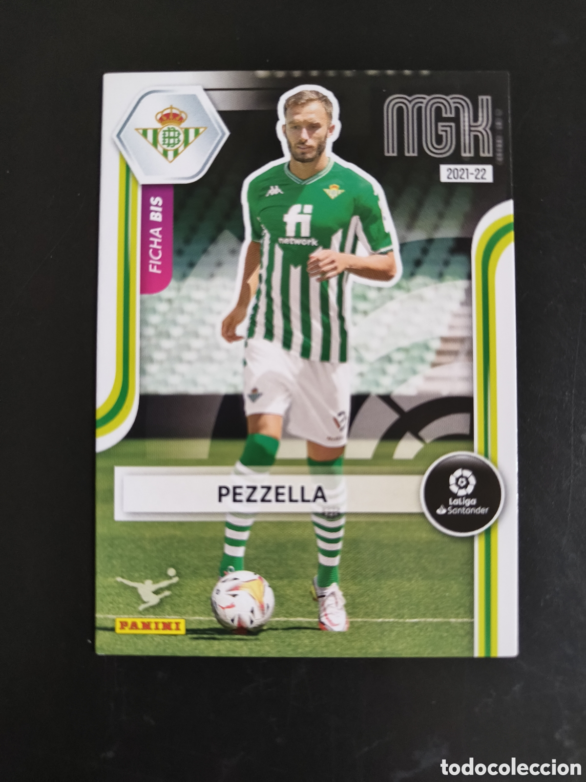 Cromos de f&uacute;tbol: Megacracks 2021/22 77 Bis Pezzella Betis