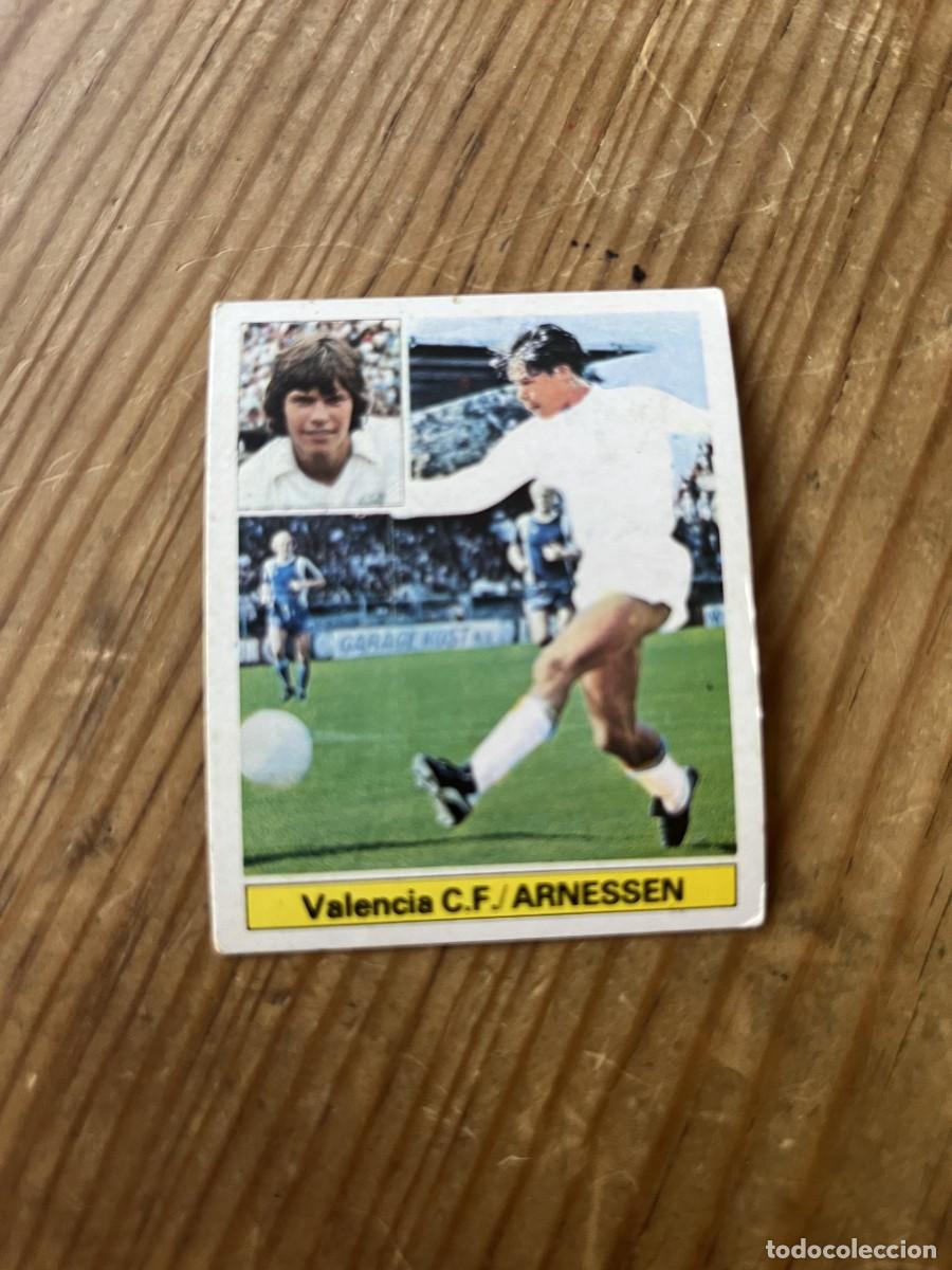 Cromos de f&uacute;tbol: CROMO DESPEGADO LIGA ESTE 81 82 1981 1982 ULTIMOS FICHAJES # 9 VALENCIA ARNESSEN