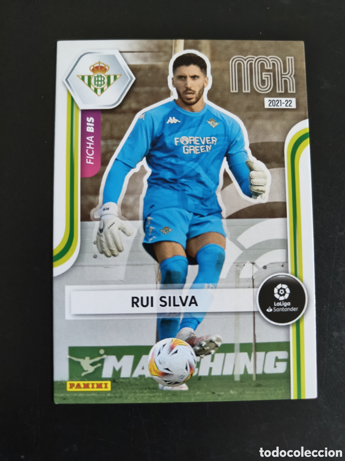 Cartes &agrave; collectionner de Football: Megacracks 2021/22 75 Bis Rui Silva Betis
