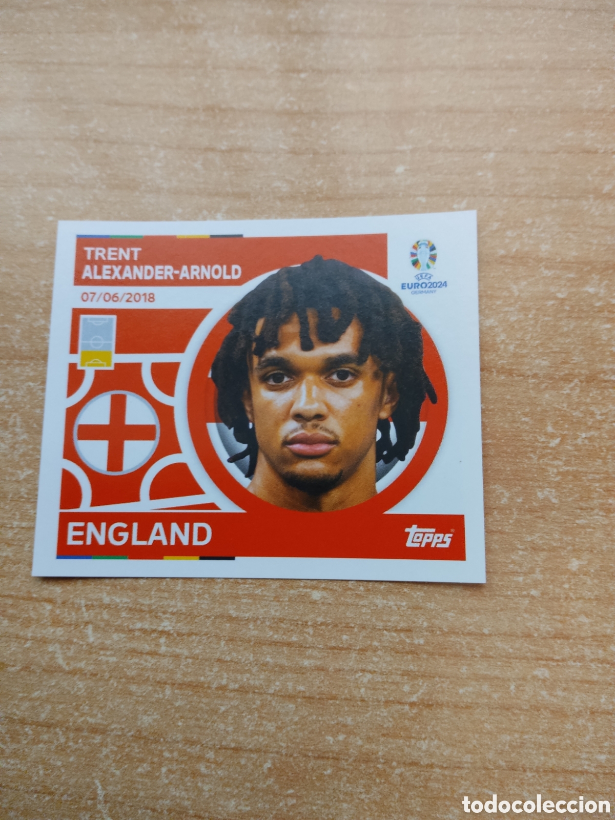 Cartes &agrave; collectionner de Football: 9 ALEXANDER ARNOLD INGLATERRA EURO 2024 TOPPS