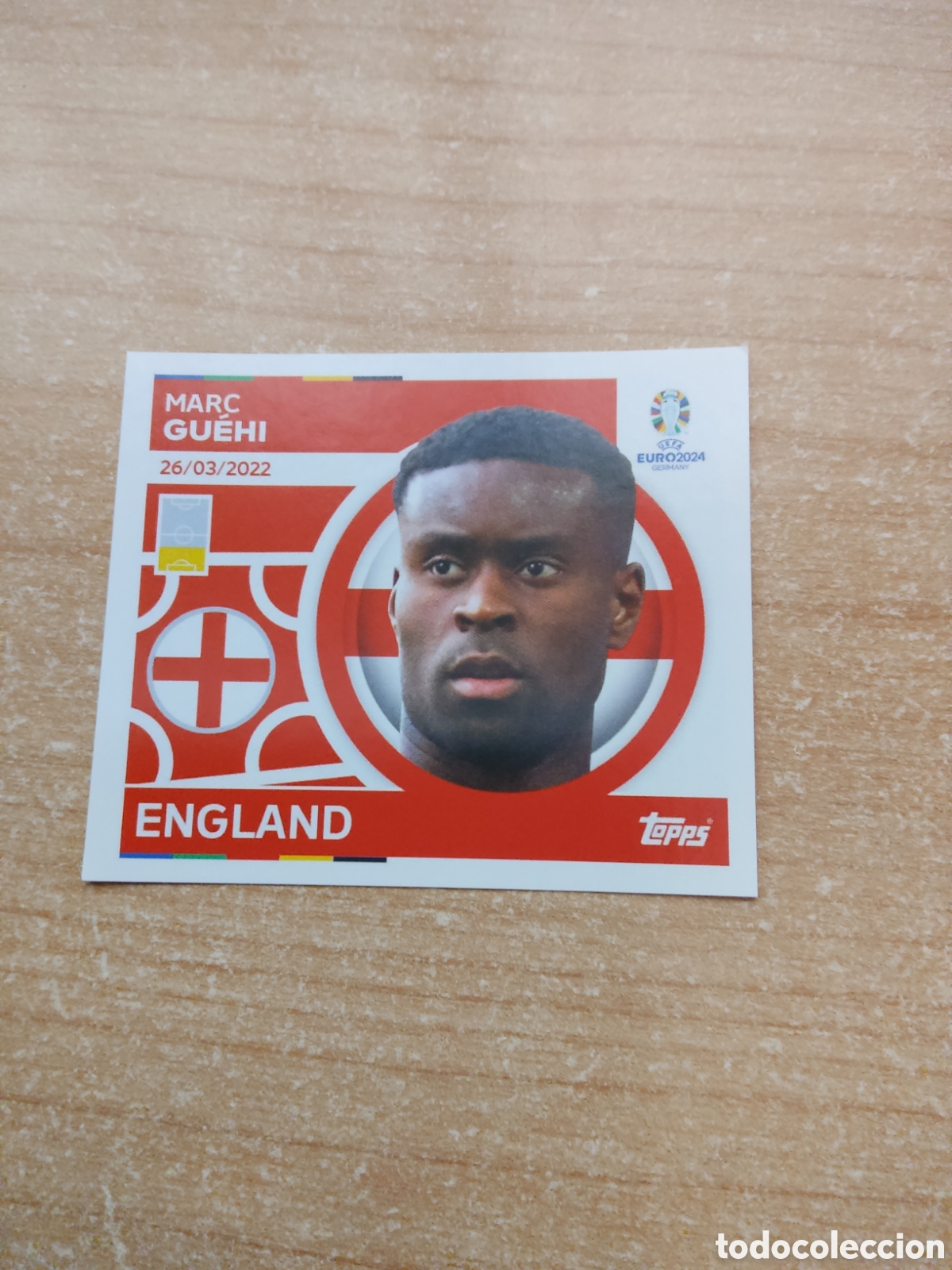 Cartes &agrave; collectionner de Football: 10 MARC GUEHI INGLATERRA EURO 2024 TOPPS