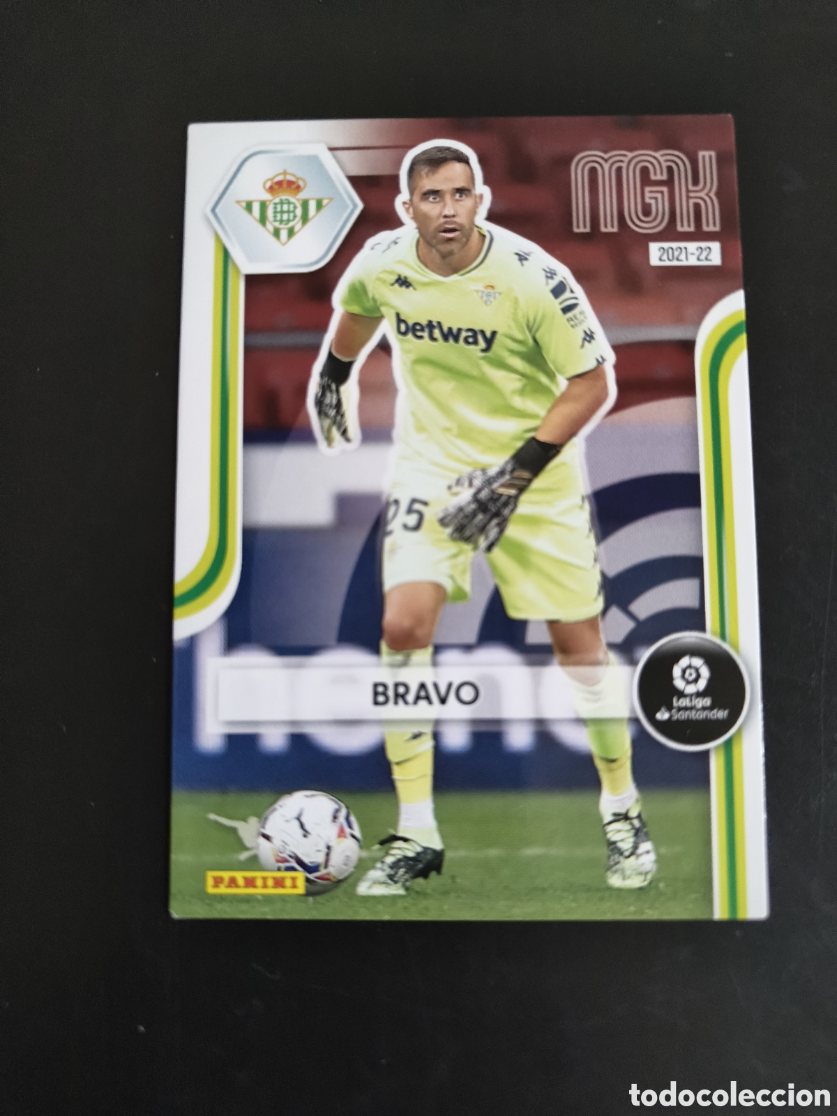 Cartes &agrave; collectionner de Football: Megacracks 2021/22 74 Bravo Betis