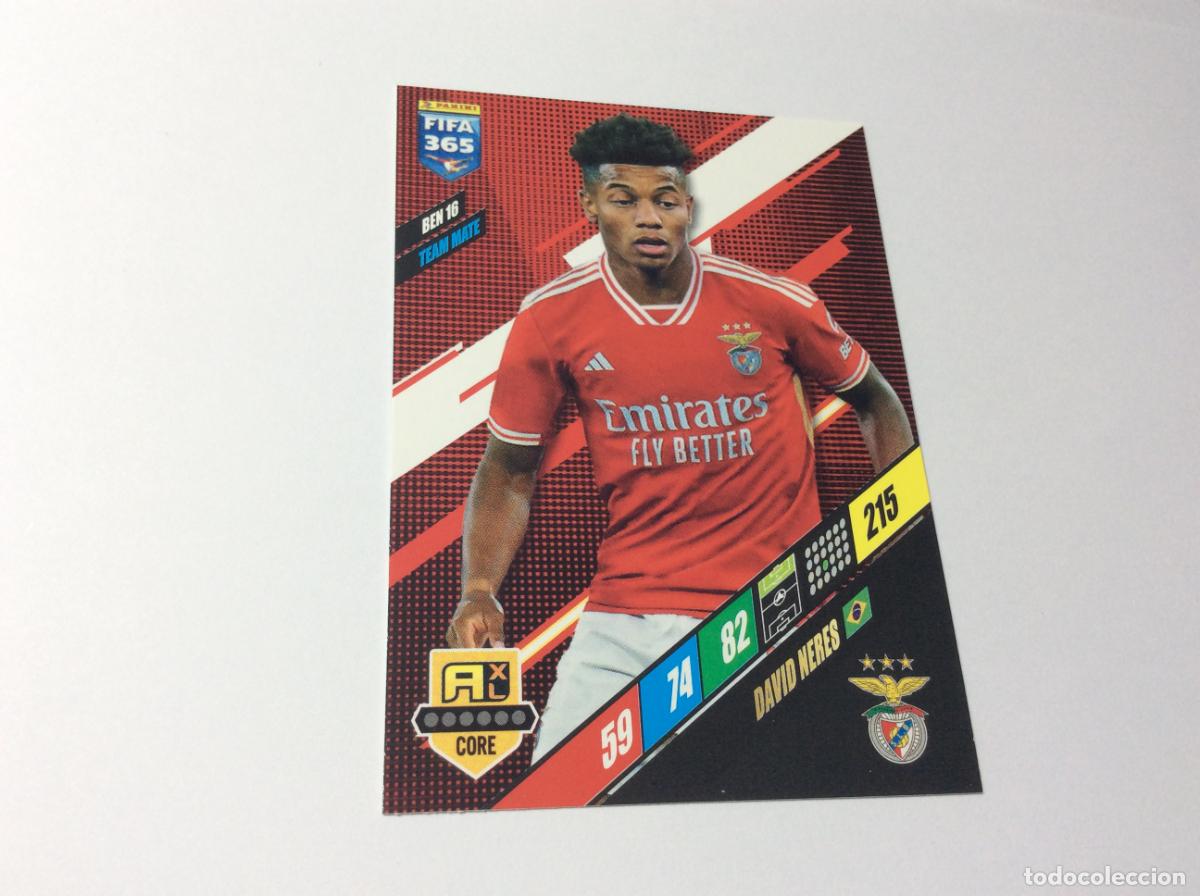 Cromos de Futebol: BEN16 David Neres SL Benfica FIFA 365 2024 Panini
