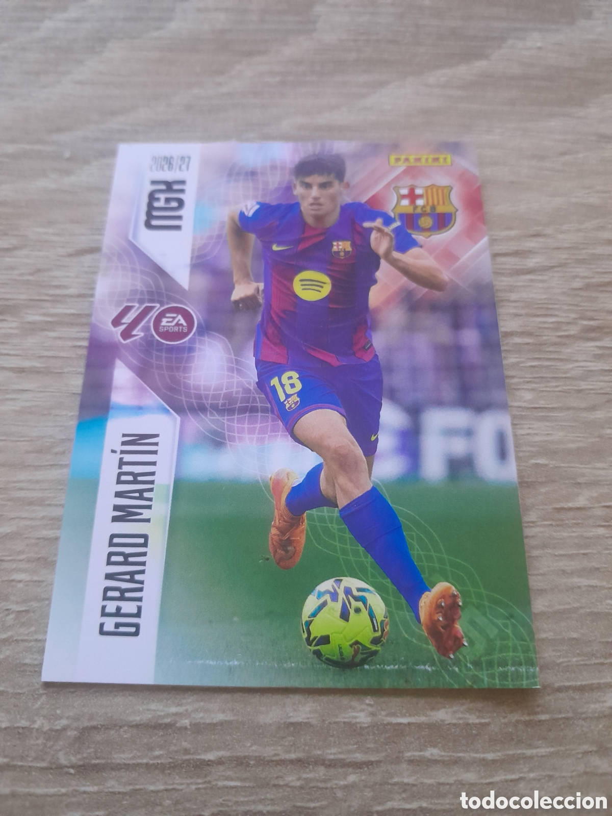 Cromos de Futebol: n&ordm; 77 gerard martin barcelona megacracks 2026 2027