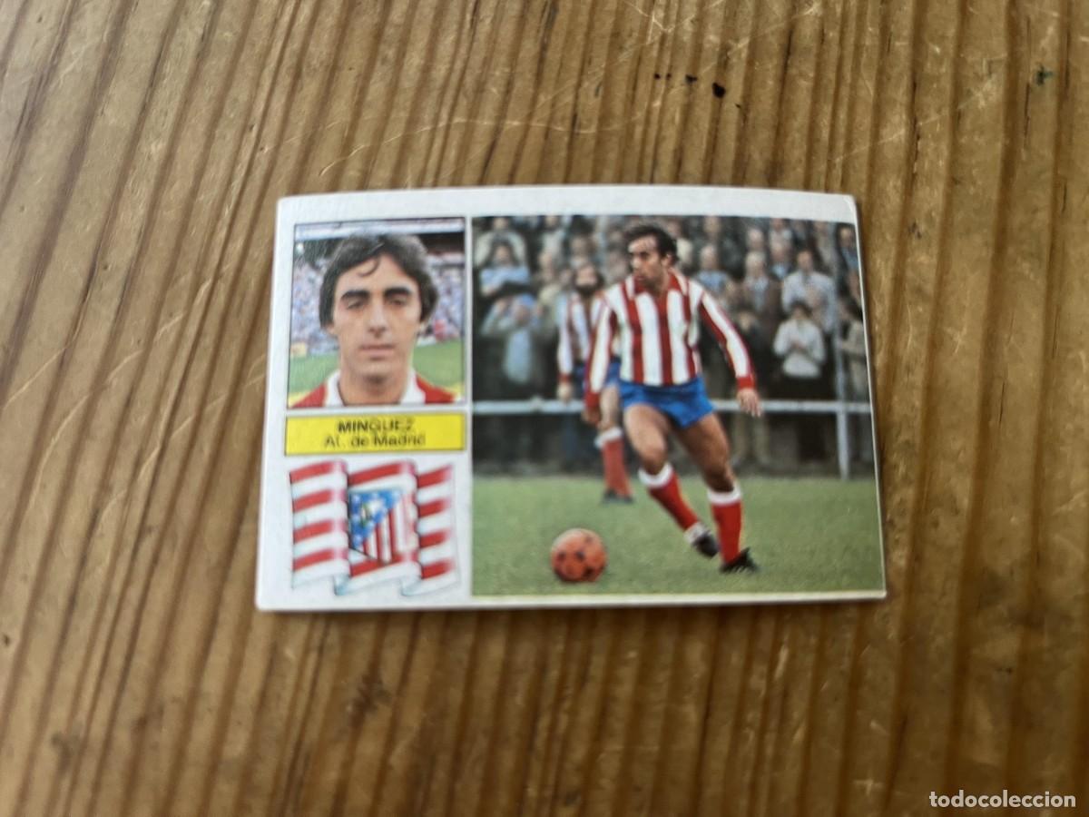 Cromos de Futebol: CROMO SIN PEGAR NUNCA PEGADO ALBUM LIGA ESTE 82 83 1982 1983 ATLETICO MADRID MINGUEZ