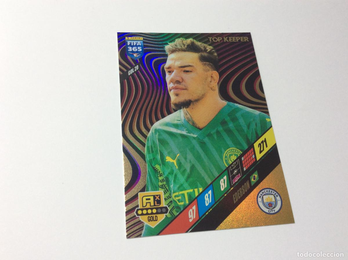 Cromos de Futebol: GOL20 Ederson Manchester City FIFA 365 2024 Panini