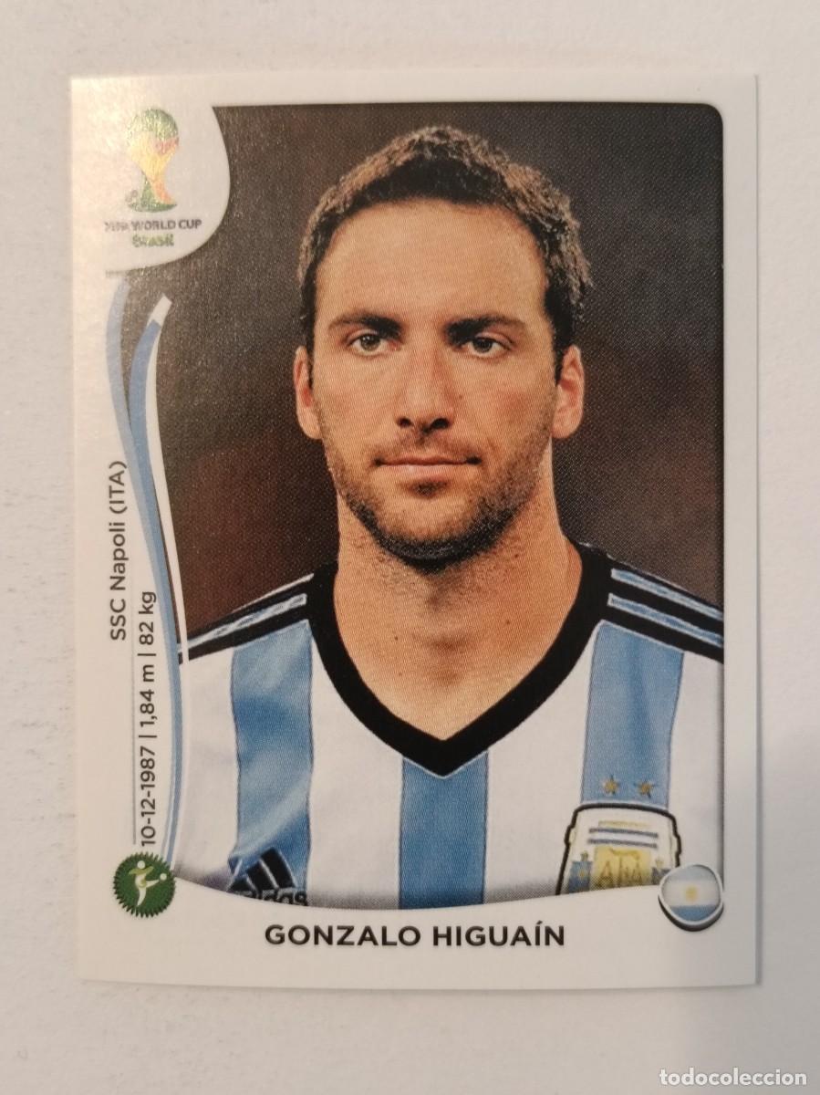 Figurine di Calcio: #429 HIGUAIN (ARGENTINA) MUNDIAL BRASIL 2014 PANINI