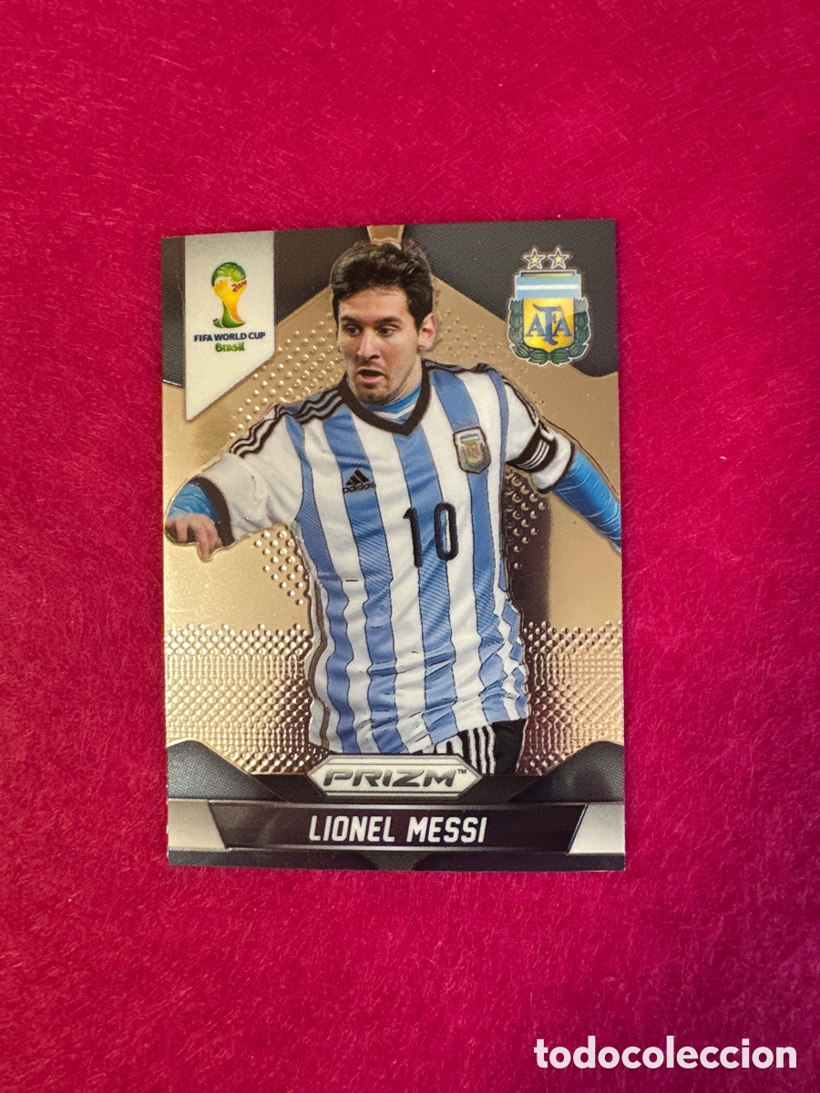Figurine di Calcio: 12 LIONEL MESSI (ARGENTINA)PANINI PRIZM WORLD CUP BRASIL 2014
