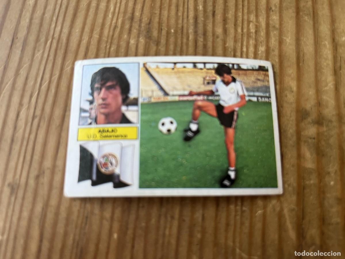 Figurine di Calcio: CROMO SIN PEGAR NUNCA PEGADO ALBUM LIGA ESTE 82 83 1982 1983 ULTIMOS FICHAJES # 24 SALAMANCA ABAJO