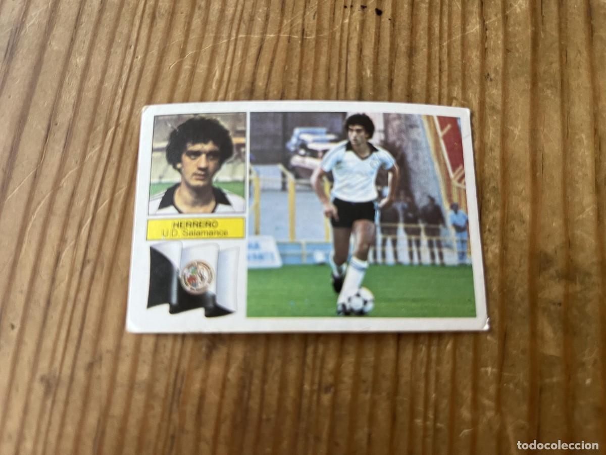 Figurine di Calcio: CROMO SIN PEGAR NUNCA PEGADO ALBUM LIGA ESTE 82 83 1982 1983 COLOCA SALAMANCA HERRERO VERSION