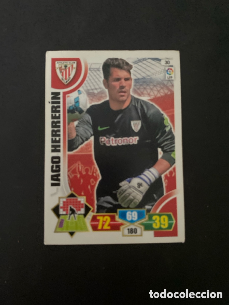Cromos de f&uacute;tbol: Cromo Adrenalyn 13/14 Athletic Club N* 30