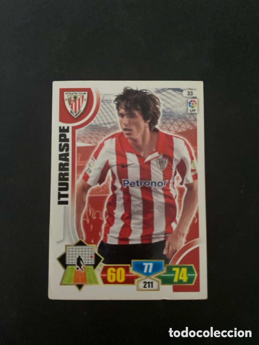 Cromos de f&uacute;tbol: Cromo Adrenalyn 13/14 Athletic Club N* 33