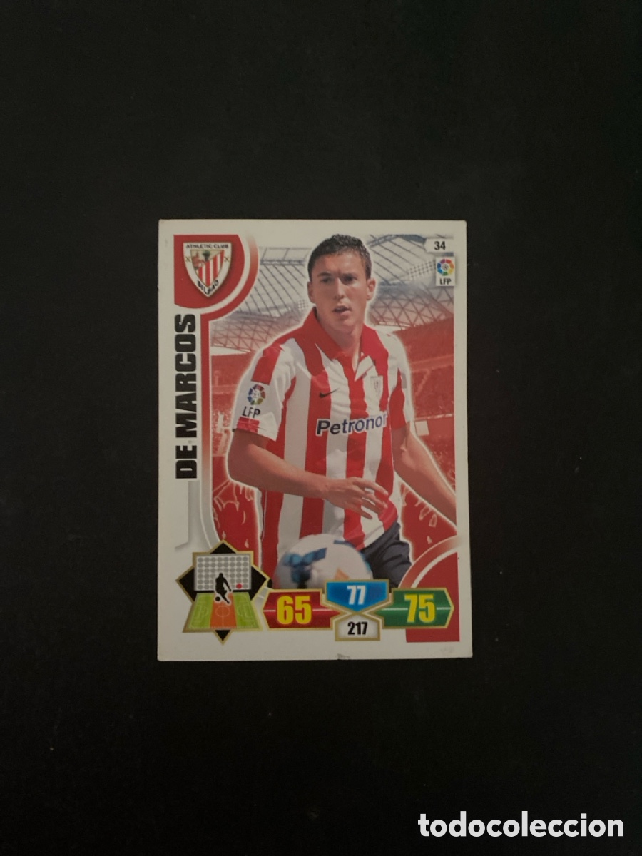 Cromos de f&uacute;tbol: Cromo Adrenalyn 13/14 Athletic Club N* 34