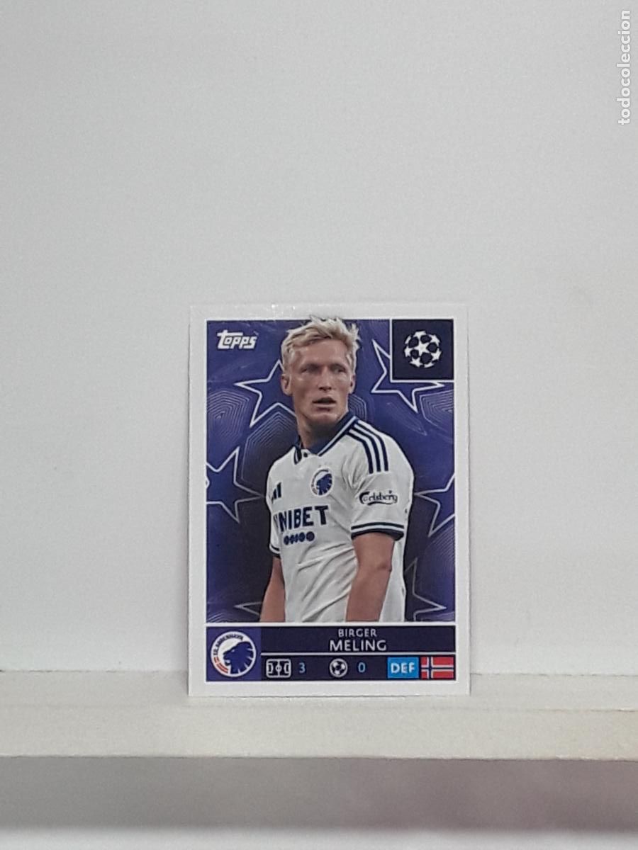 Cromos de f&uacute;tbol: CHAMPIONS STICKER 2025 2026 25 26 ALBUM TOPPS LEAGUE N 498 KOBENHAVN BIRGER MELING
