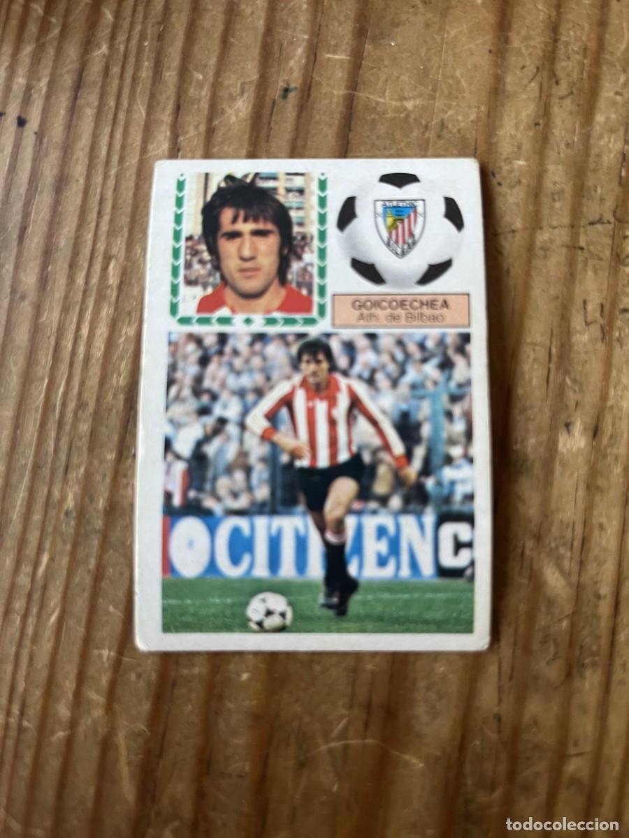 Cromos de f&uacute;tbol: CROMO SIN PEGAR NUNCA PEGADO ALBUM LIGA ESTE 83 84 1983 1984 ATHLETIC BILBAO GOICOECHEA