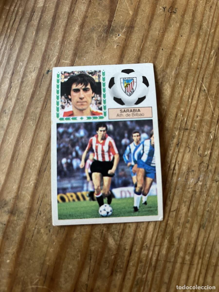Cromos de f&uacute;tbol: CROMO SIN PEGAR NUNCA PEGADO ALBUM LIGA ESTE 83 84 1983 1984 ATHLETIC BILBAO SARABIA
