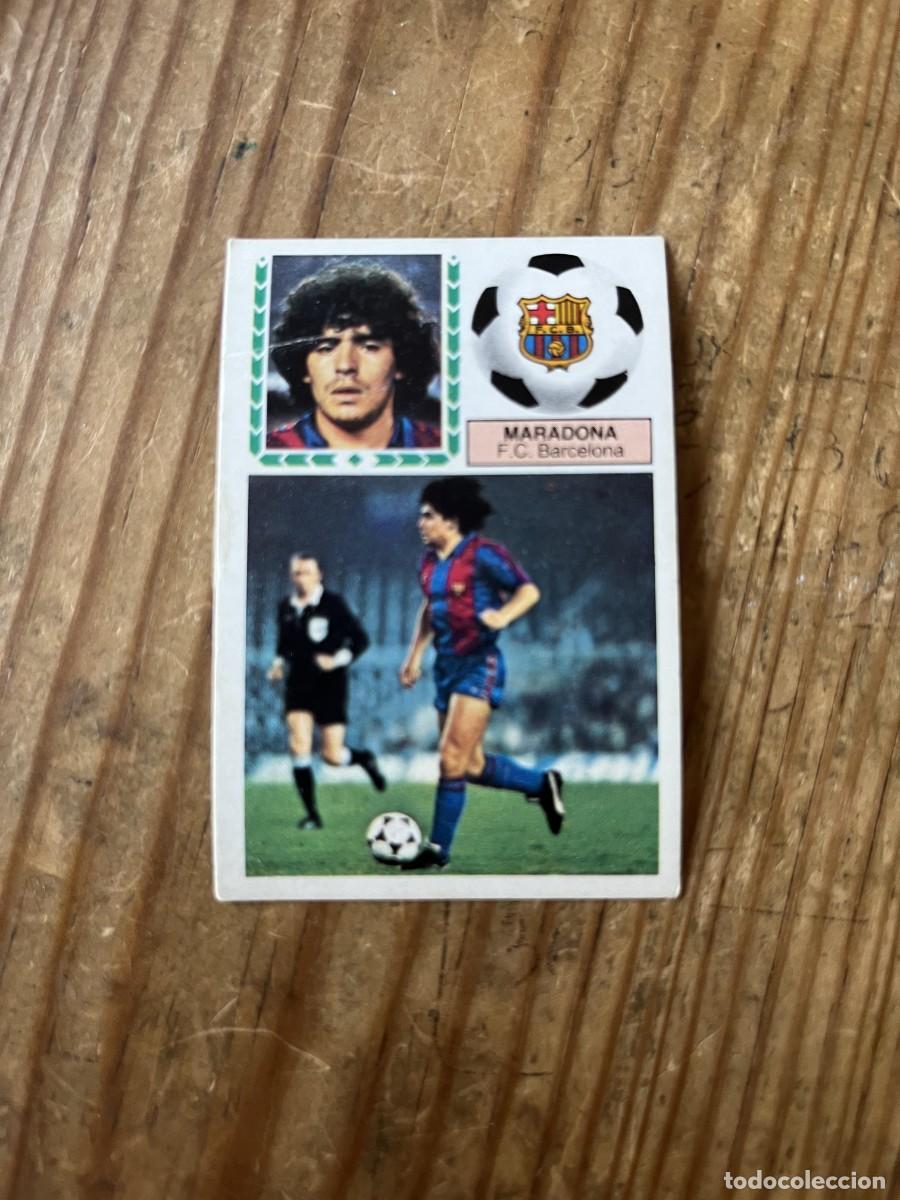 Cromos de f&uacute;tbol: CROMO ALBUM LIGA ESTE 83 84 1983 1984 BARCELONA DIEGO ARMANDO MARADONA