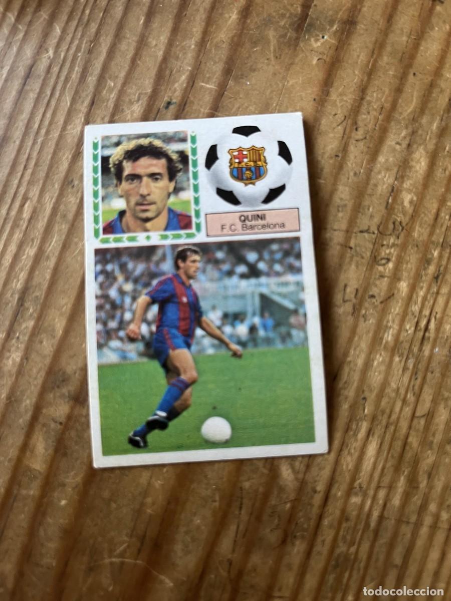 Cromos de f&uacute;tbol: CROMO ALBUM LIGA ESTE 83 84 1983 1984 BARCELONA QUINI