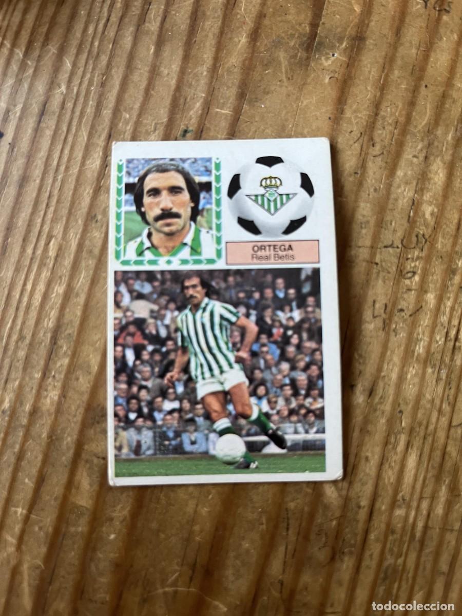 Cromos de f&uacute;tbol: CROMO SIN PEGAR NUNCA PEGADO ALBUM LIGA ESTE 83 84 1983 1984 BETIS ORTEGA
