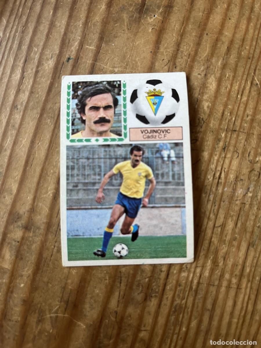 Cromos de f&uacute;tbol: CROMO SIN PEGAR NUNCA PEGADO ALBUM LIGA ESTE 83 84 1983 1984 CADIZ VOJINOVIC VERSION