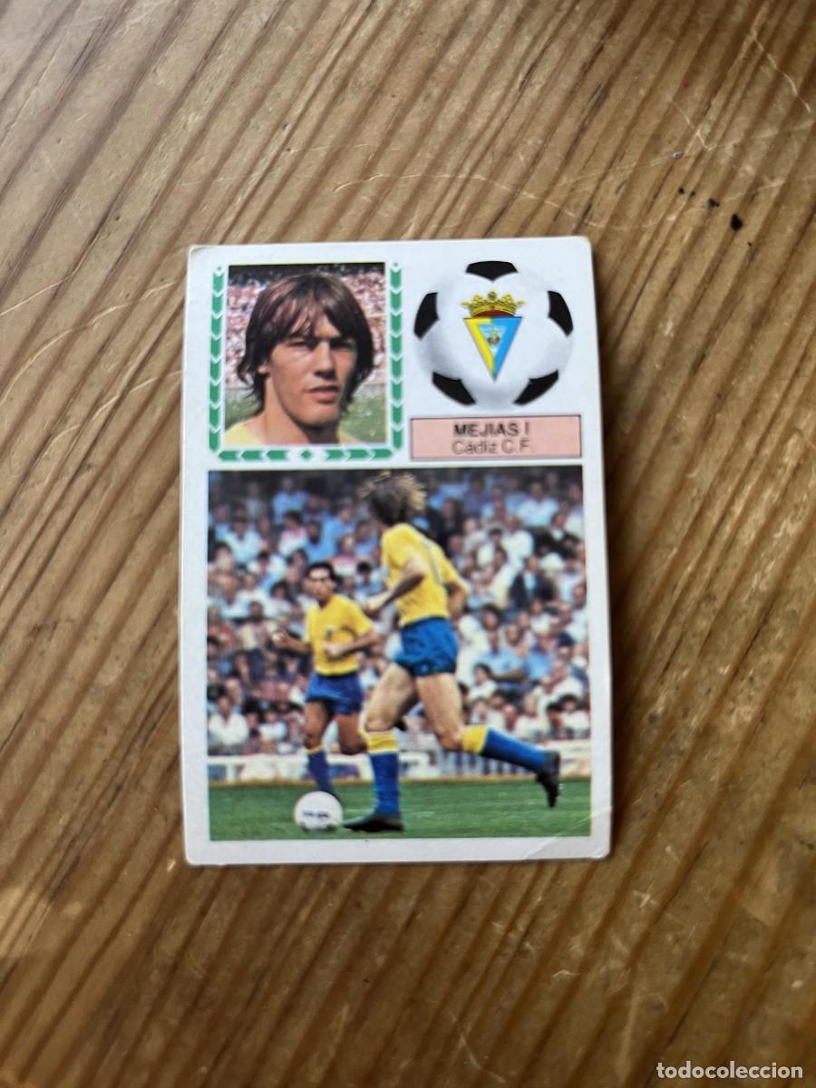 Cromos de f&uacute;tbol: CROMO SIN PEGAR NUNCA PEGADO ALBUM LIGA ESTE 83 84 1983 1984 CADIZ MEJIAS I VERSION