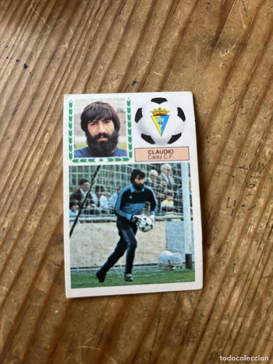 Cromos de f&uacute;tbol: CROMO SIN PEGAR NUNCA PEGADO ALBUM LIGA ESTE 83 84 1983 1984 CADIZ CLAUDIO