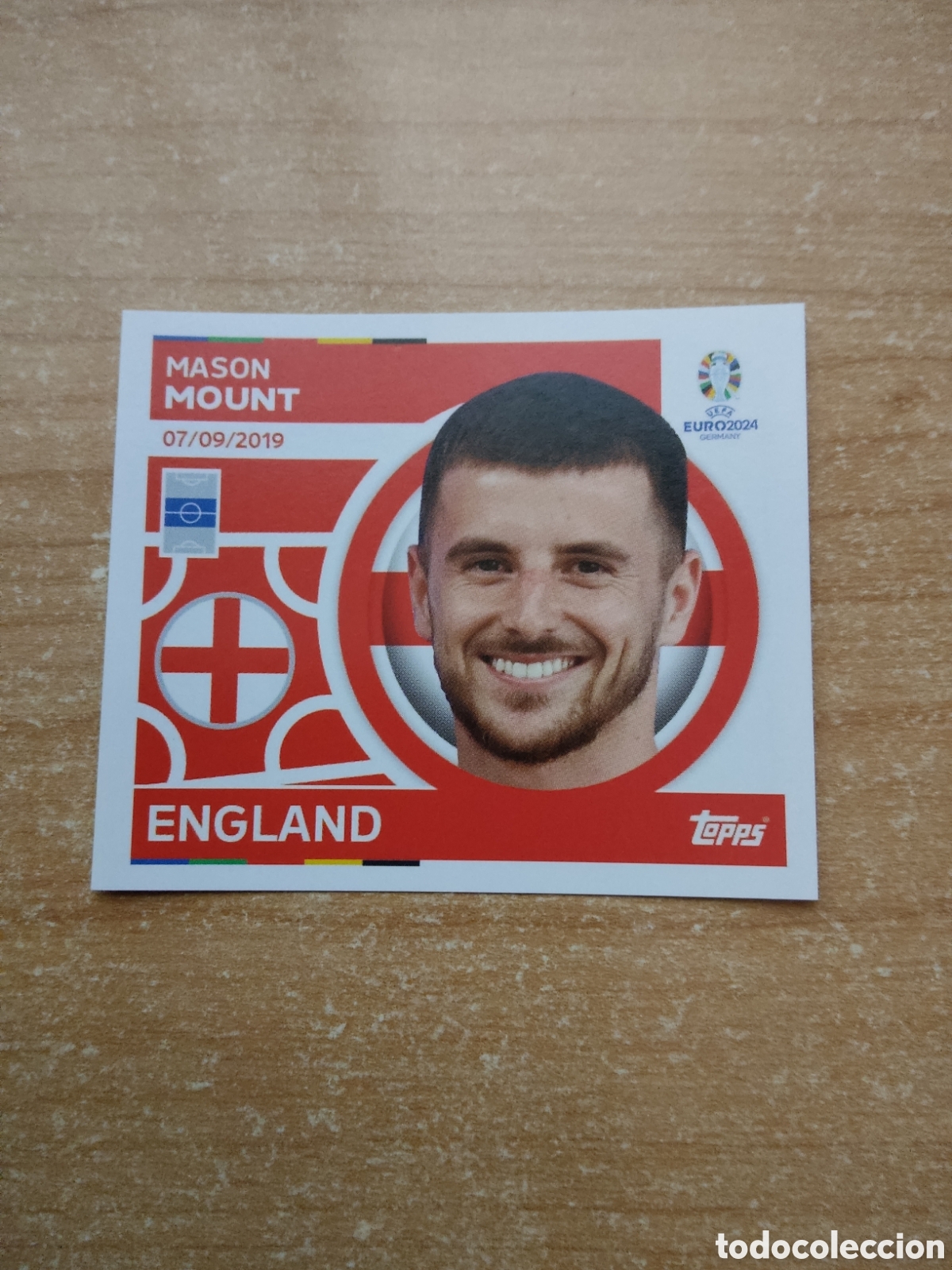 Cromos de f&uacute;tbol: 17 MASON MOUNT INGLATERRA EURO 2024 TOPPS