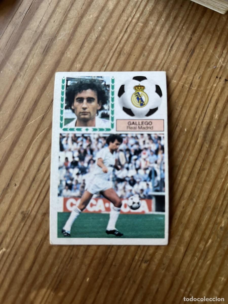 Cromos de f&uacute;tbol: CROMO SIN PEGAR NUNCA PEGADO ALBUM LIGA ESTE 83 84 1983 1984 REAL MADRID GALLEGO