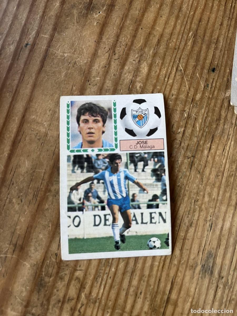 Cromos de Futebol: CROMO SIN PEGAR NUNCA PEGADO ALBUM LIGA ESTE 83 84 1983 1984 MALAGA JOSE