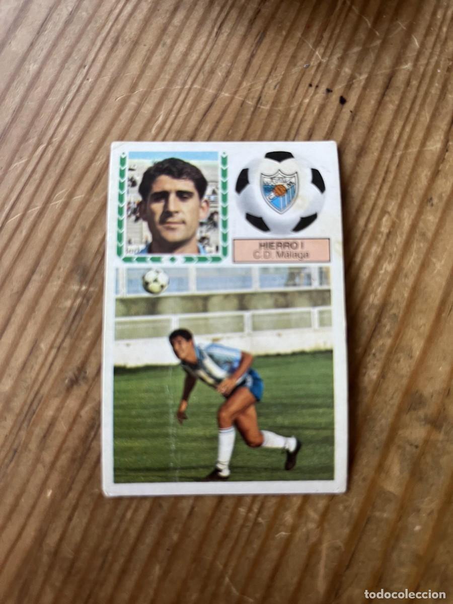 Cromos de Futebol: CROMO SIN PEGAR NUNCA PEGADO ALBUM LIGA ESTE 83 84 1983 1984 MALAGA HIERRO I