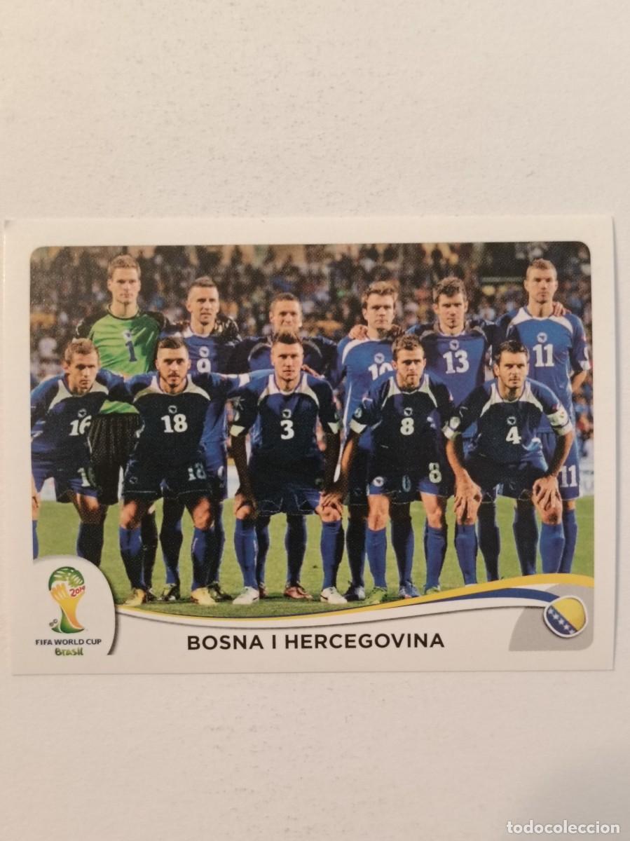 Cromos de Futebol: #432 ALINEACION (BOSNIA HERCEGOVINA) MUNDIAL BRASIL 2014 PANINI