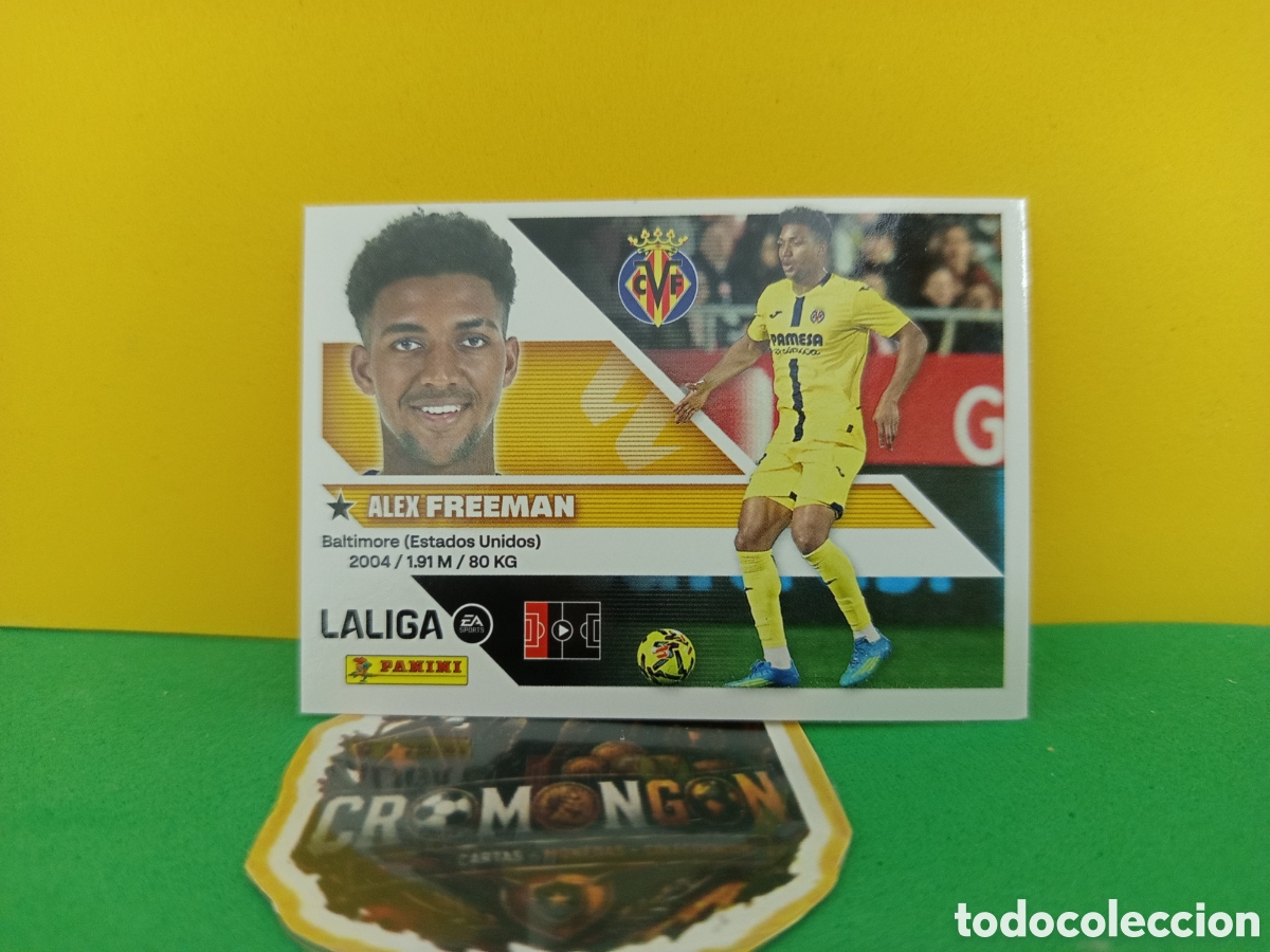 Cromos de Futebol: ❇️ CROMO ⚽ FREEMAN VILLARREAL LIGA 26 27 2026 2027 EDICIONES ESTE PANINI SIN PEGAR❇️
