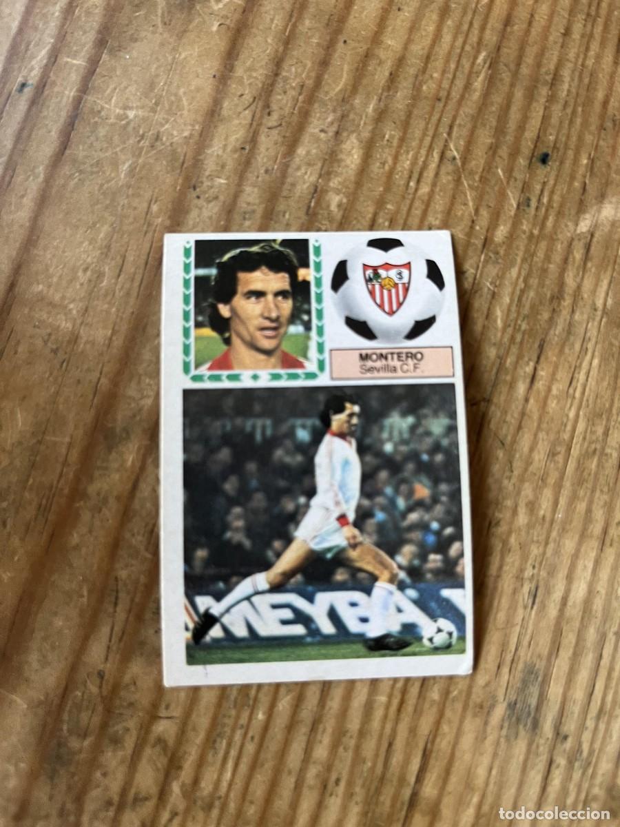 Cromos de f&uacute;tbol: CROMO SIN PEGAR NUNCA PEGADO ALBUM LIGA ESTE 83 84 1983 1984 SEVILLA MONTERO