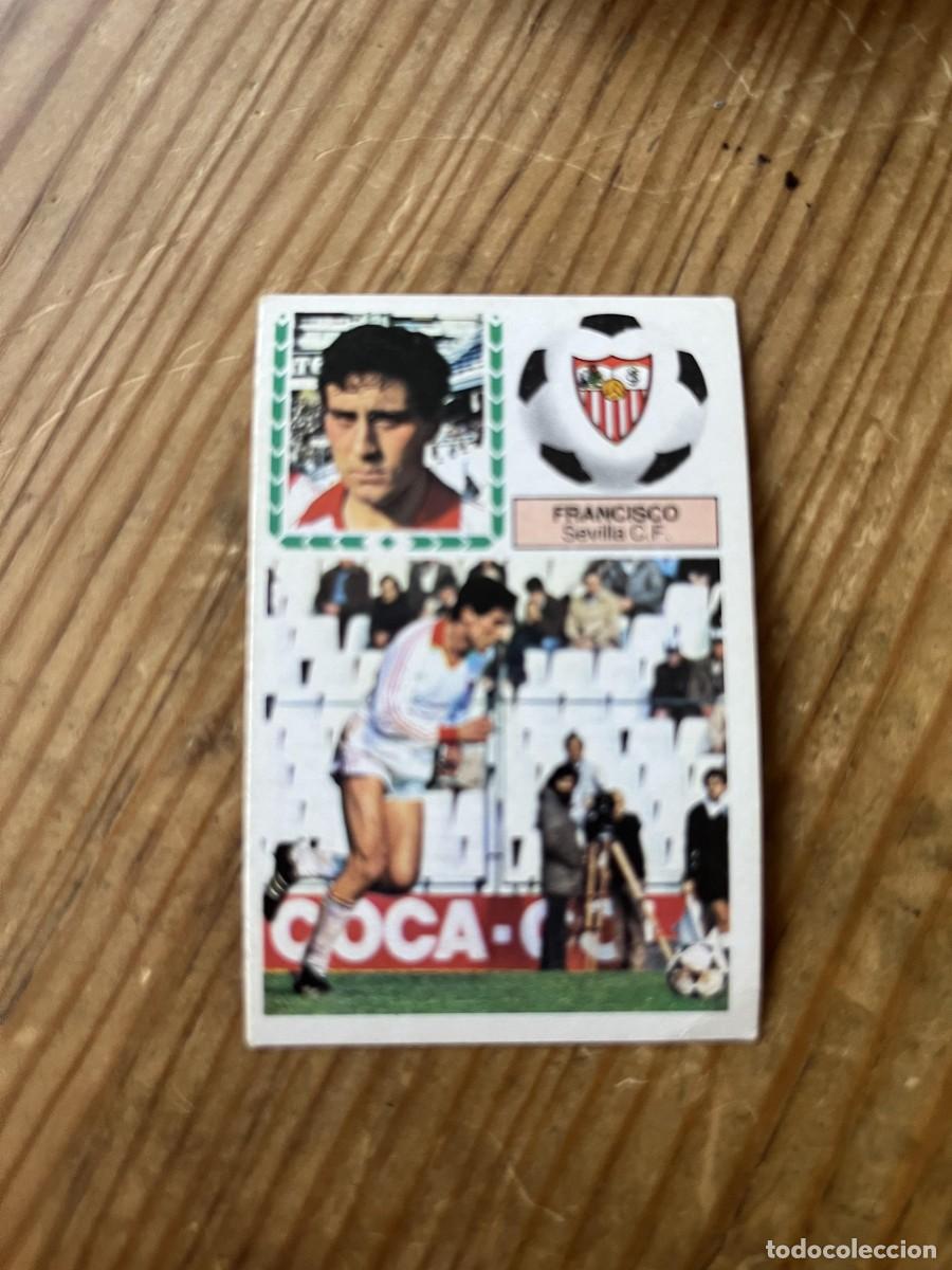 Cromos de f&uacute;tbol: CROMO SIN PEGAR NUNCA PEGADO ALBUM LIGA ESTE 83 84 1983 1984 SEVILLA FRANCISCO