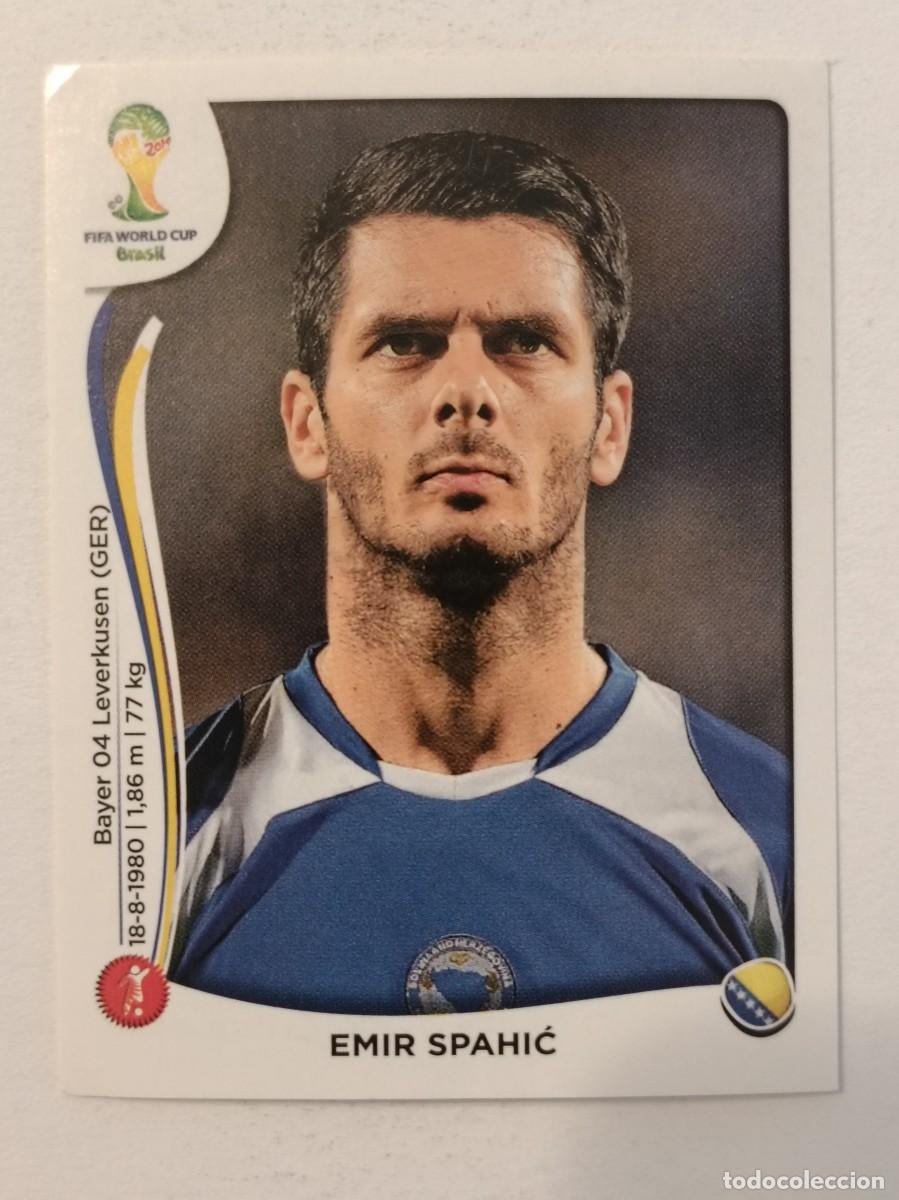 Cromos de f&uacute;tbol: #434 SPAHIC (BOSNIA HERCEGOVINA) MUNDIAL BRASIL 2014 PANINI