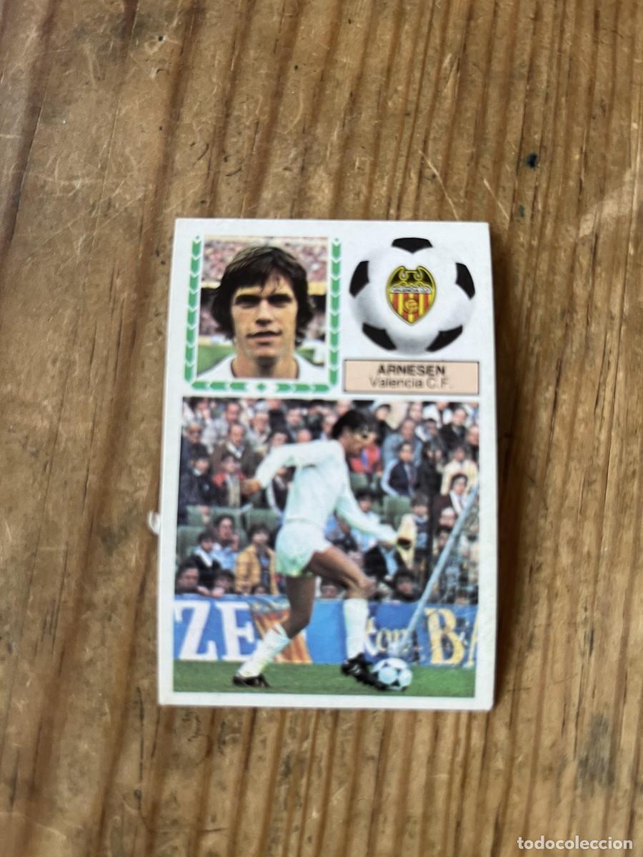 Cromos de f&uacute;tbol: CROMO DESPEGADO ALBUM LIGA ESTE 83 84 1983 1984 VALENCIA ARNESEN