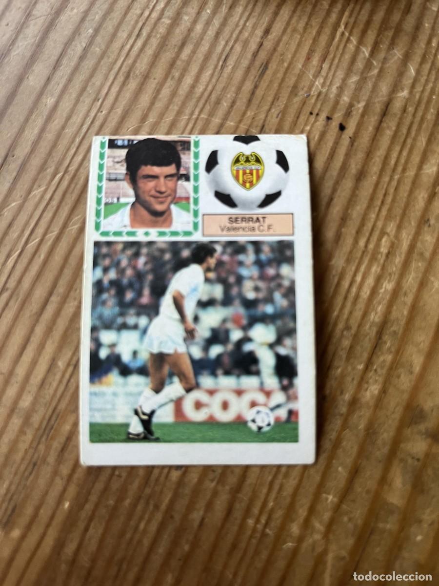 Cromos de f&uacute;tbol: CROMO DESPEGADO ALBUM LIGA ESTE 83 84 1983 1984 VALENCIA SERRAT