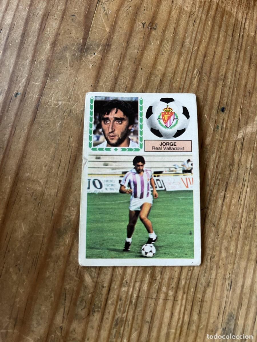 Cromos de f&uacute;tbol: CROMO SIN PEGAR NUNCA PEGADO ALBUM LIGA ESTE 83 84 1983 1984 VALLADOLID JORGE
