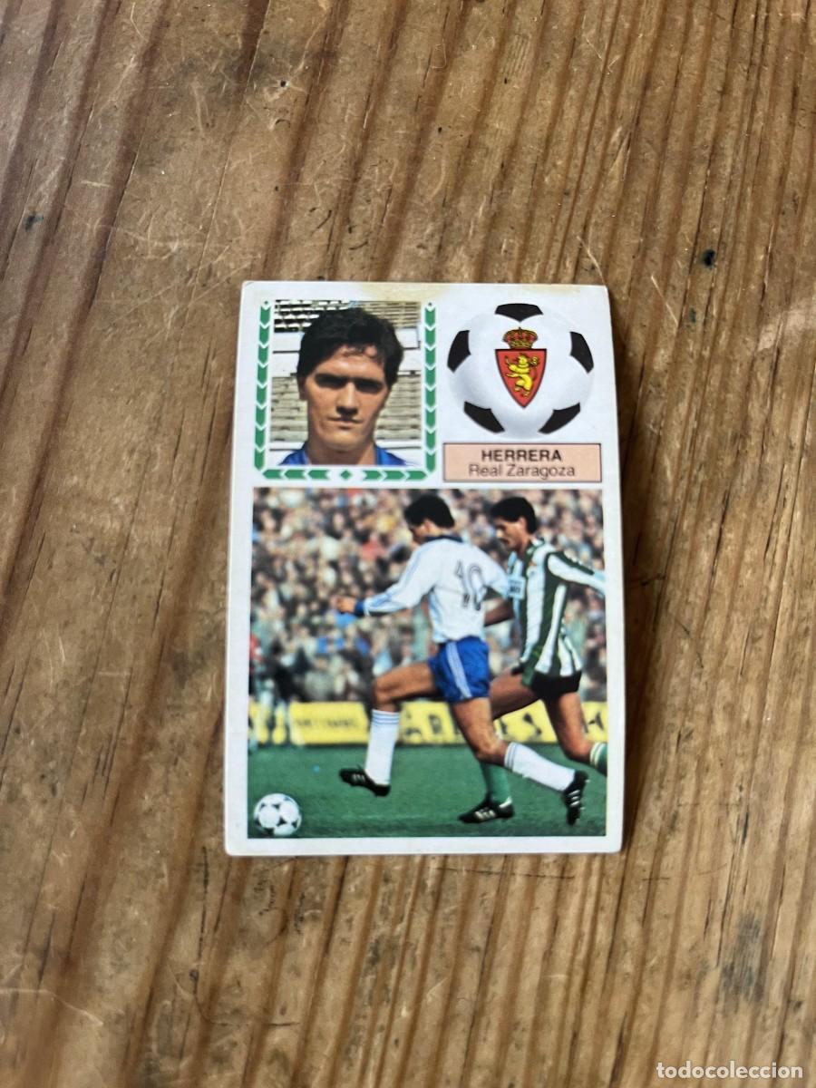 Cromos de f&uacute;tbol: CROMO SIN PEGAR NUNCA PEGADO ALBUM LIGA ESTE 83 84 1983 1984 REAL ZARAGOZA HERRERA