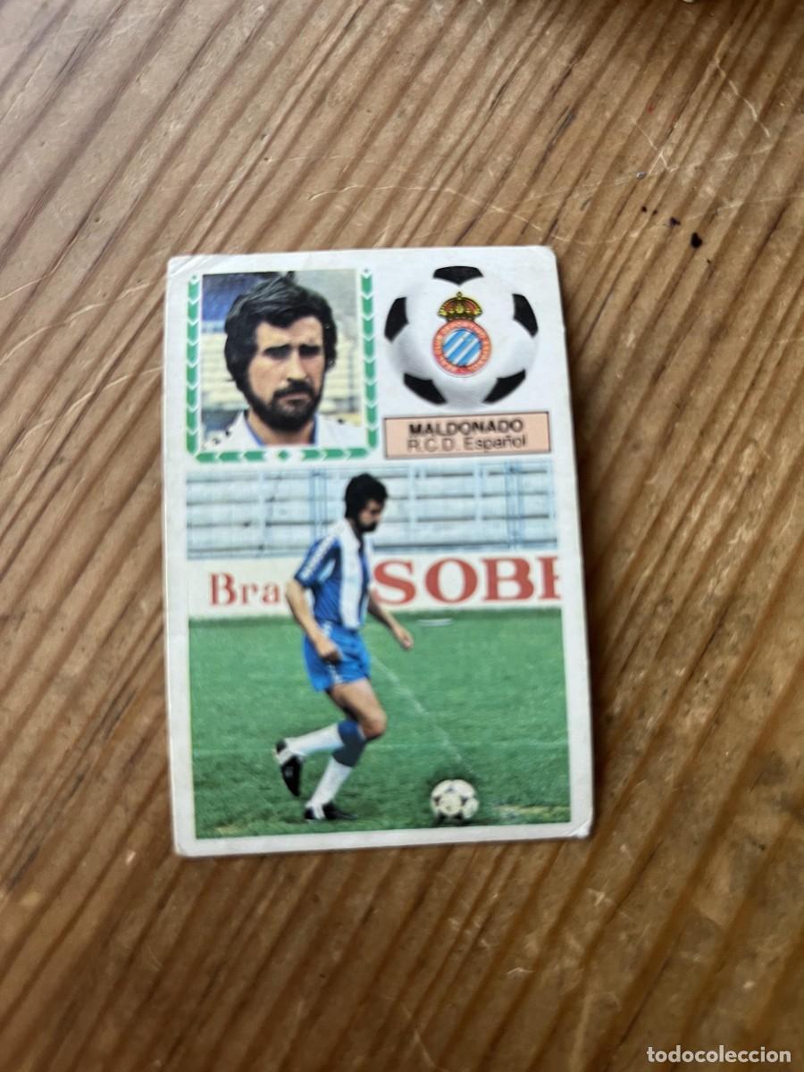 Cromos de f&uacute;tbol: CROMO DESPEGADO ALBUM LIGA ESTE 83 84 1983 1984 ESPANYOL ESPA&Ntilde;OL MALDONADO