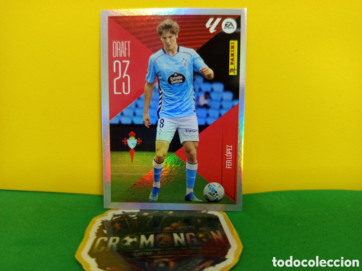 Figurine di Calcio: ❇️ CROMO ⚽ FER L&Oacute;PEZ CELTA DE VIGO DRAFT 23 26 27 2026 2027 EDICIONES ESTE PANINI SIN PEGAR❇️