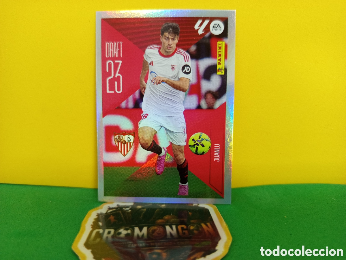 Figurine di Calcio: ❇️ CROMO ⚽ JUANLU SEVILLA DRAFT 23 26 27 2026 2027 EDICIONES ESTE PANINI SIN PEGAR❇️